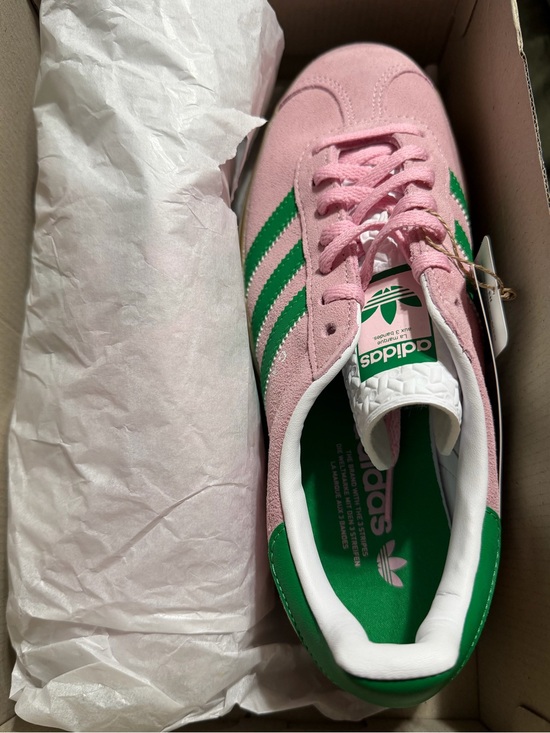 adidas Shoes - Adidas Gazelle Bold W Pink Green Platform Sneakers NIB 7.5